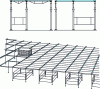 Figure 20 - Support beams for prefabricated modular formwork supported by telescopic props