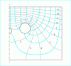 Figure 25 - Flow network around three galleries