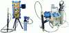 Figure 20 - Ménard pressuremeter, manual with recording device and automatic (credits: Apagéo and Jean Lutz SA)