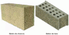 Figure 6 - Examples of blocks with biomass aggregates