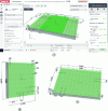 Figure 61 - Calculation software for structural
reinforcements with Hilti Profis Engineering connectors (a) and calculation
example : wall (b) and slab (c) reinforcement (Credit Hilti)