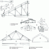 Figure 13 - Triangulated trusses. Assembly examples