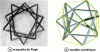 Figure 7 - Circuit-type tensegrity cell (Crédit Motro)