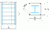 Figure 4 - Completely encapsulated section where the use of closed frames with ends bent at 135° and an anchor length of 10 dbw is required, but can be tricky.