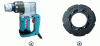 Figure 10 - (a) screwdriver for HRC method – (b) pretension indicator washer