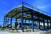 Figure 2 - Example of an industrial building frame (Photo JPM)