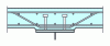 Figure 27 - Concrete slab. Support and connection on beam