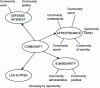 Figure 1 - The polymorphous nature of the community