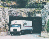 Figure 5 - Photo of a truck leaving one of Kansas City's underground warehouses (Hunt Midwest photo)