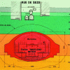 Figure 8 - Cross-section of Madeleine station on the M14 metro, under rue de Sèze (doc. RATP)