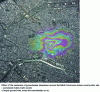 Figure 9 - Stages of groundwater rise around Condorcet RER station (doc. BRGM)