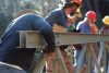 Figure 5 - Construction
workers assembling a steel structure