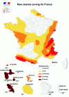 Figure 49 - Seismic zoning of France (2011)