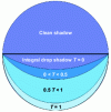 Figure 10 - Transmission diagram for a canopy of infinite length