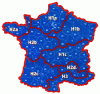 Figure 17 - The
eight new summer climate zones and their codification