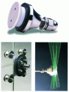 Figure 13 - Ball-and-socket joints allow the glazing to rotate under the effect of wind and installation tolerances (Crédit Bellapart).