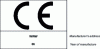 Figure 10 - Example of CE marking