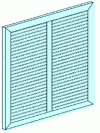 Figure 6 - Sliding shutter
