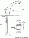 Figure 23 - Single-hole basin mixer