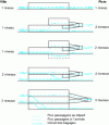 Figure 16 - Passenger flow by number of levels