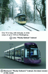 Figure 20 - Flexity Outlook 2" and "Flexity Outlook" trains (Credit Bombardier)