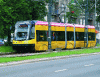 Figure 25 - Warsaw: 2010 "Swing Tram" articulated train (Credit PESA)