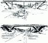 Figure 1 - In the case of high supports, a crane bridge is preferable to a slab bridge.