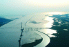 Figure 2 - Development of mudflats accompanying Port 2000 in Le Havre