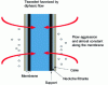 Figure 32 - Hollow fiber membrane filtration principle