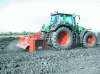 Figure 10 - Crushing in situ with a tractor-mounted crusher ("casse-cailloux") (Razel photo library)