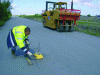 Figure 13 - Recommended tire compaction – Checking compactness with a gammadensimeter (Credit Sotraga/GTM Terrassement)
