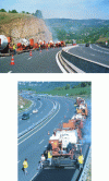 Figure 6 - Thermorecycling on a freeway (credit Colas)