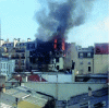 Figure 2 - Fire in a building in Paris