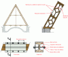 Figure 32 - Location of cracks and fractures in a cast-iron structure and repair solution using injected sheet-steel shells