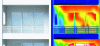 Figure 3 - Example of thermography of thermal bridges