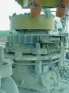 Figure 6 - Gyratory crusher (photo library LRPC
Angers)