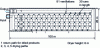 Figure 18 - Top view of a traditional tunnel dryer with four parallel drying lanes and one return lane (source CTMNC).