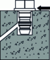 Figure 30 - Concrete edge fracture (Credit Hilti France)