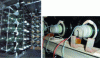 Figure 6 - Ion accumulation chamber and detail of cross-current measurement system