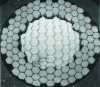 Figure 17 - CCN 14,000 reciprocating strand (external diameter 0.12 mm) consisting of 14,496 NbTi filaments (diameter 0.55 m) (source: Alstom) 