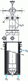 Figure 17 - Voest-Alpine (Austria) hot cathode principle for currents up to 8,000 A 