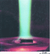 Figure 19 - Example of diamond deposition on a cutting tool insert by arc plasma CVD 28