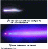 Figure 20 - Comparison of plasma jets obtained 29