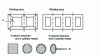 Figure 41 - Magnetic circuits for three-phase transformers