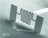 Figure 13 - Meander-type inductor, produced with MEMS technology by Imperial College London, capable of operating at frequencies ranging from 1 to 15 GHz.