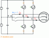 Figure 7 - Connecting the faulty machine phase to the DC bus midpoint