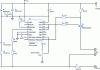 Figure 9 - Diagram of microcontroller-controlled triac dimmers for universal motors (after [10])