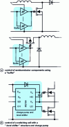 Figure 2 - Various non-isolated control structures for semiconductor components