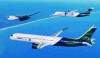 Figure 15 - Three zero-emission aircraft concepts