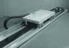 Figure 34 - Flat linear motor with fixed permanent magnet (from ETEL )